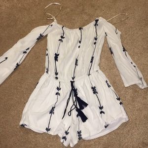 Off the shoulder romper
